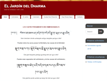 Tablet Screenshot of palma.dskbudismo.org